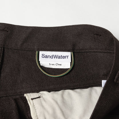 25AW ブーツカット ポリツイル 5ポケット パンツ (RESEARCHED 5P PANTS POLY MIX TWILL SW-P0504)