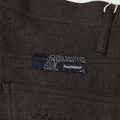 25AW ブーツカット ポリツイル 5ポケット パンツ (RESEARCHED 5P PANTS POLY MIX TWILL SW-P0504)