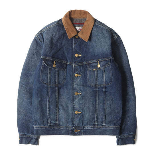 25AW × Lee ブランケット ストームライダー デニム トラッカー ジャケット (Lee SD Storm Rider Denim Jacket 101LJ VW LB0629)