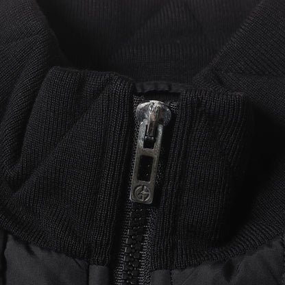 00s ニットカラー ダブルジップ ベスト / MADE IN ITALY