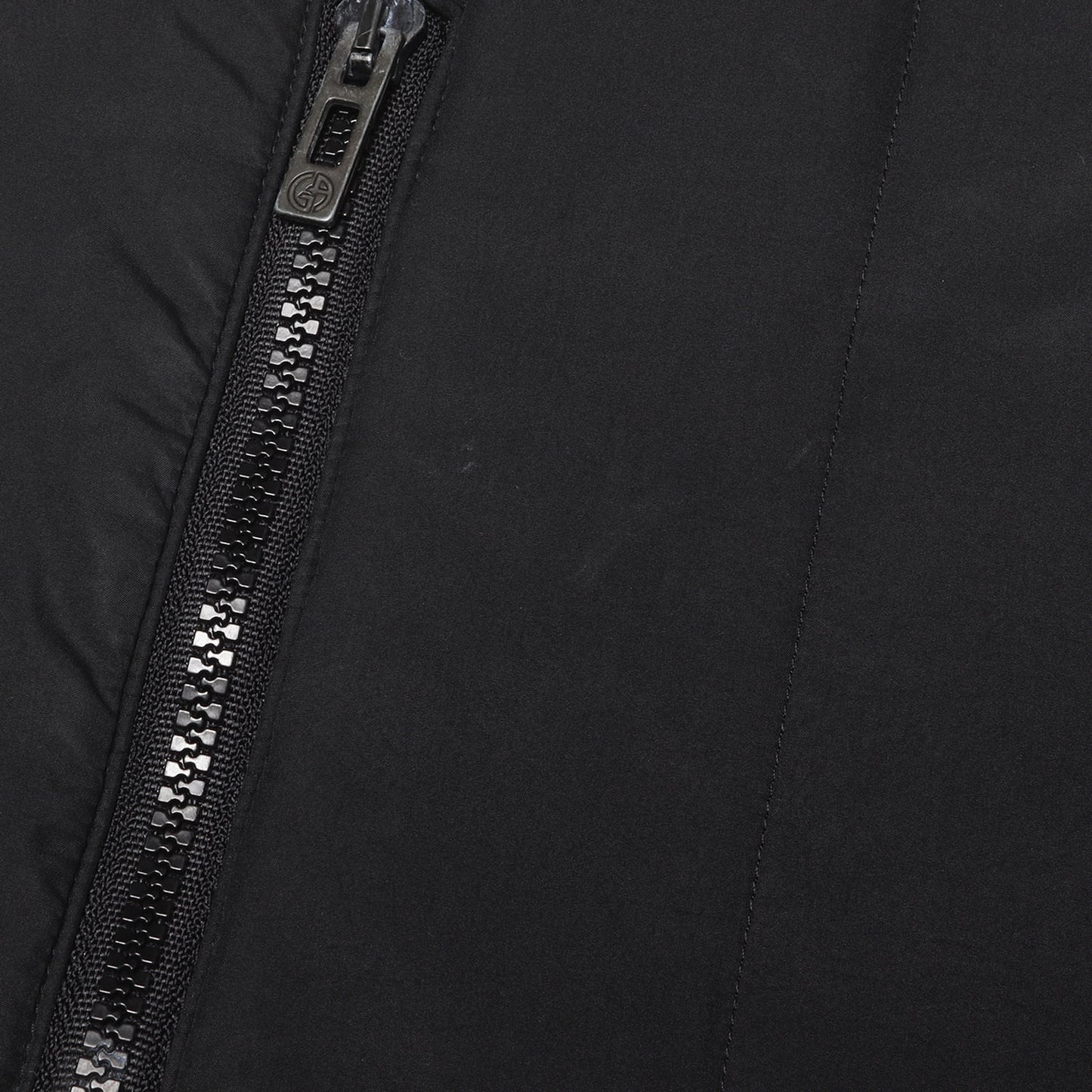 00s ニットカラー ダブルジップ ベスト / MADE IN ITALY