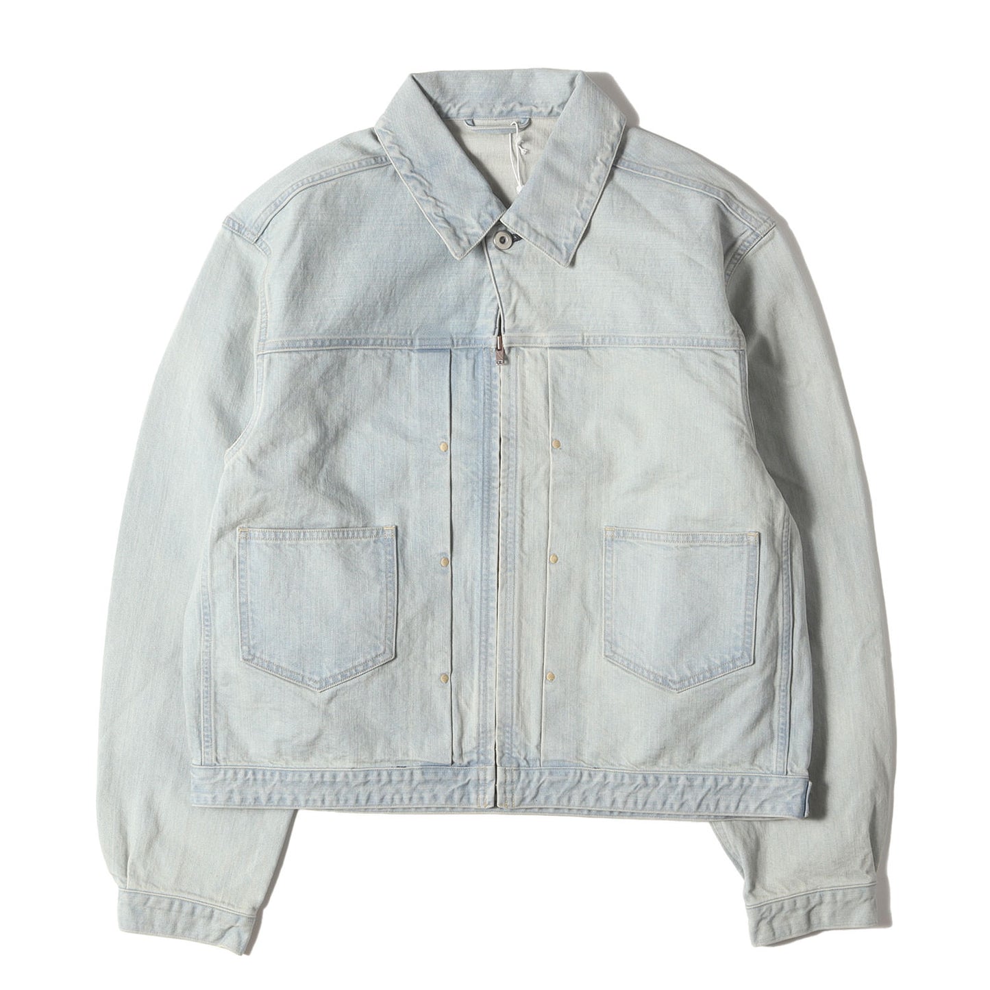 25SS ジップ デニム トラッカー ジャケット (12.9oz Denim Zip Jacket BHS25S005USD-IND)