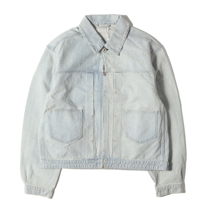 25SS ジップ デニム トラッカー ジャケット (12.9oz Denim Zip Jacket BHS25S005USD-IND)