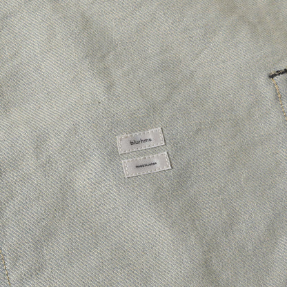 25SS ジップ デニム トラッカー ジャケット (12.9oz Denim Zip Jacket BHS25S005USD-IND)