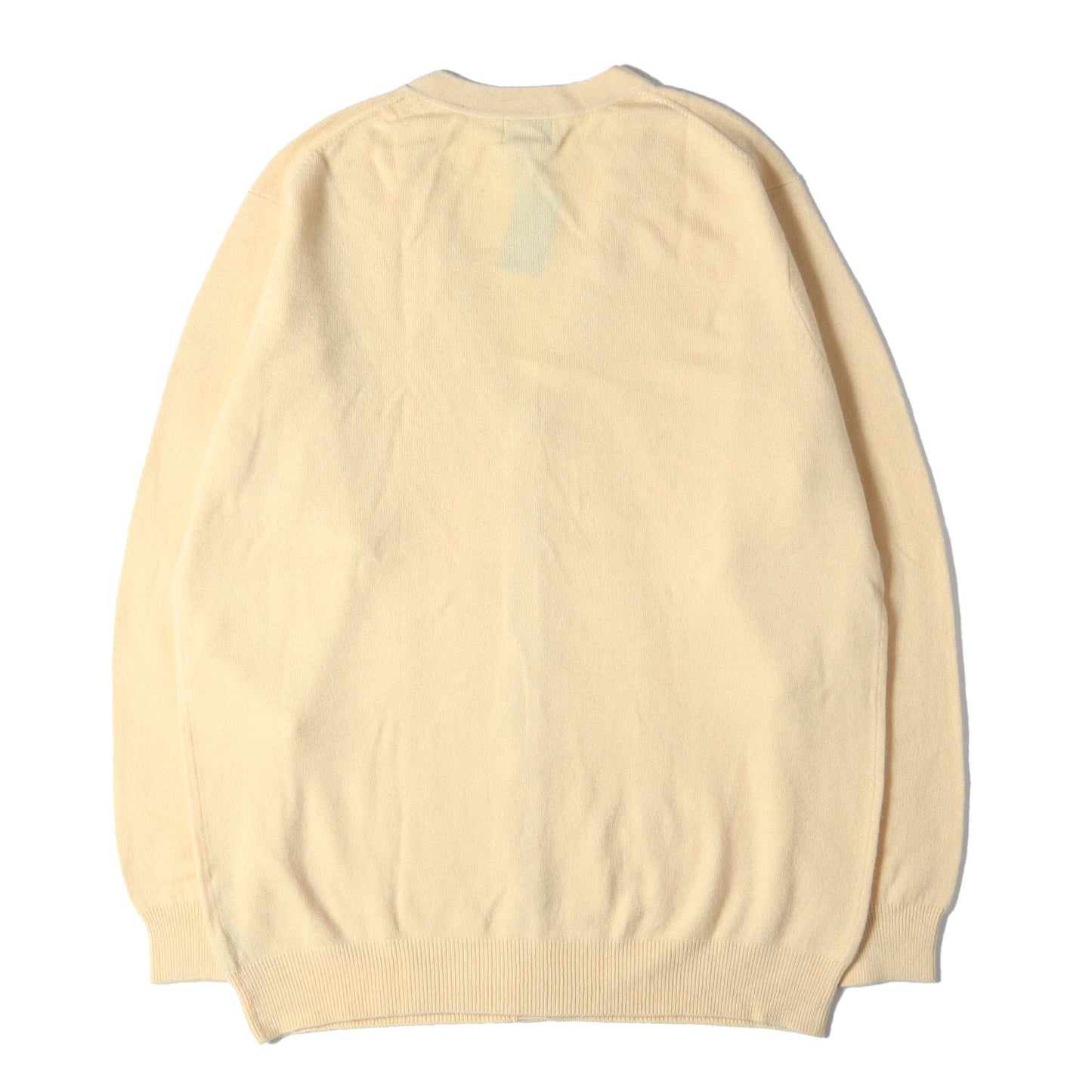 Vネック カシミヤ ニット カーディガン