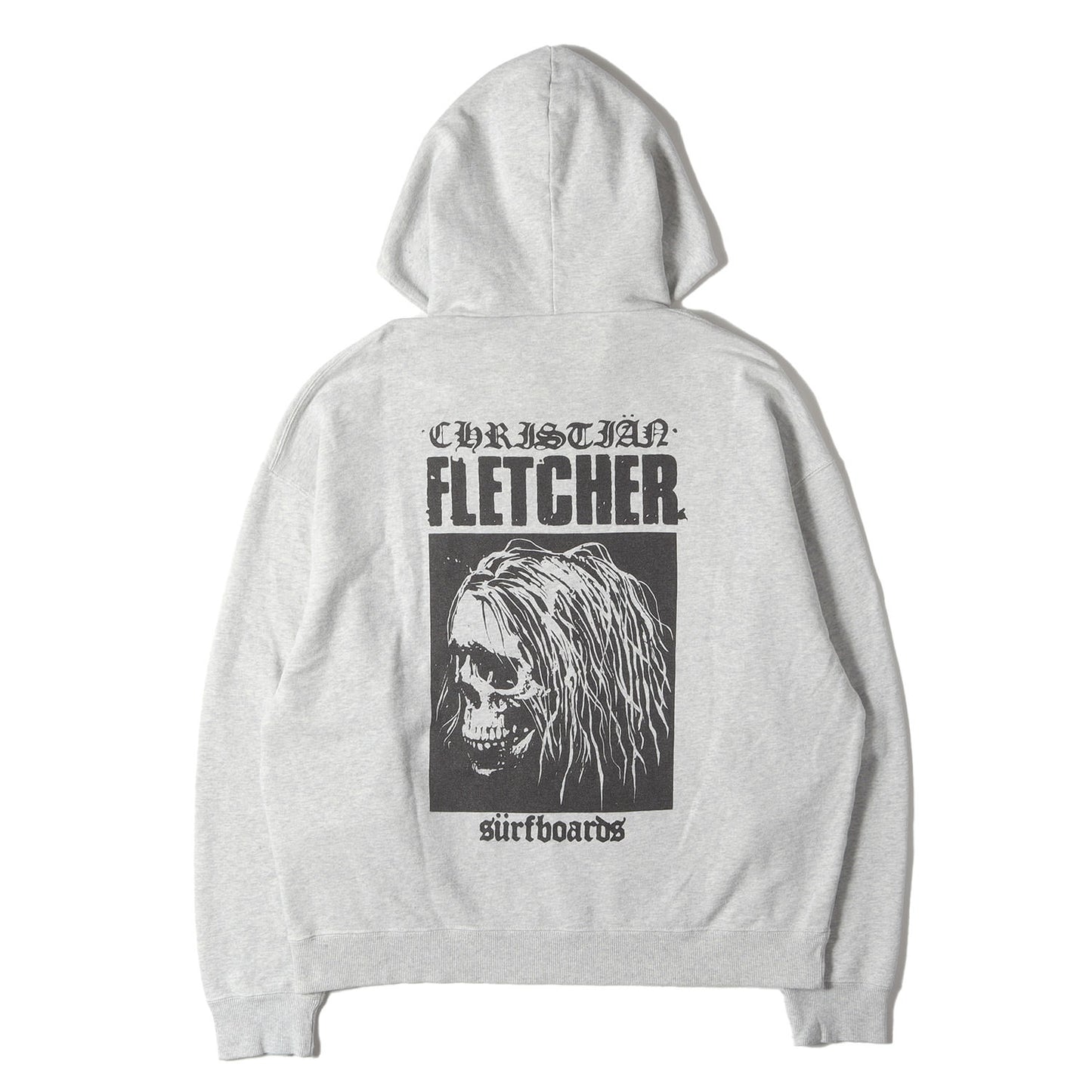 23SS × Christian Fletcher バックグラフィック スウェット パーカー