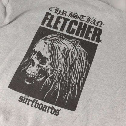 23SS × Christian Fletcher バックグラフィック スウェット パーカー