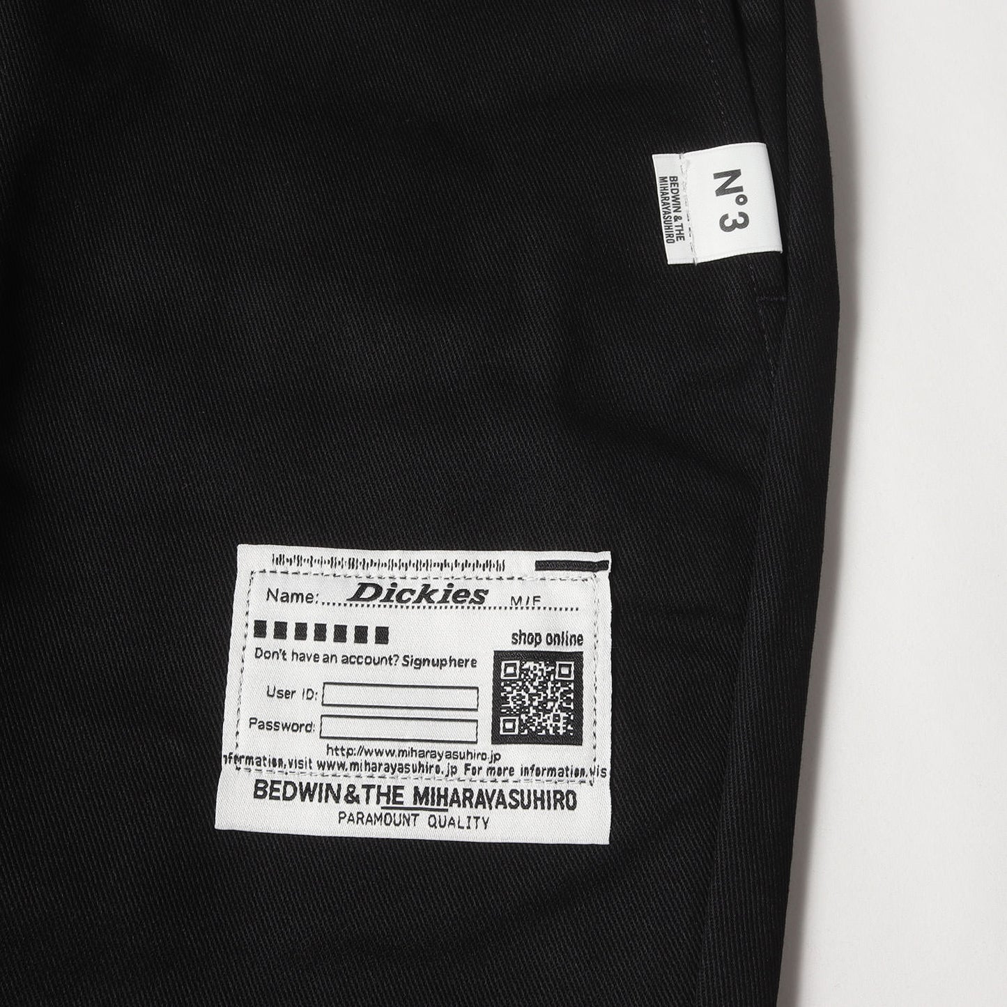 25AW × BEDWIN × Dickies ロゴ刺繍 ストレート チノパンツ (BEDWIN & THE MMY × Dickies Straight Pants)