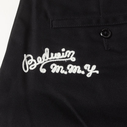 25AW × BEDWIN × Dickies ロゴ刺繍 ストレート チノパンツ (BEDWIN & THE MMY × Dickies Straight Pants)