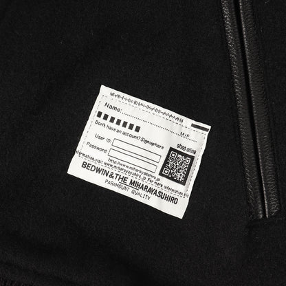 25AW × BEDWIN メルトン スタジャン (BEDWIN & THE MMY Stadium Jacket)