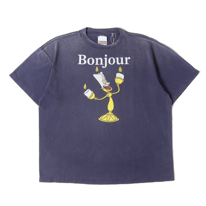 25AW × Disney ヴィンテージ加工 BONJOUR Tシャツ (DSN SS TEE BONJOUR)