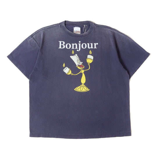 25AW × Disney ヴィンテージ加工 BONJOUR Tシャツ (DSN SS TEE BONJOUR)