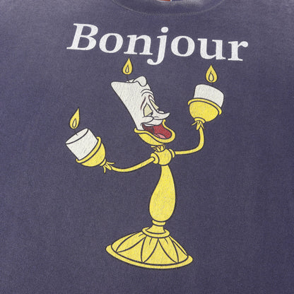 25AW × Disney ヴィンテージ加工 BONJOUR Tシャツ (DSN SS TEE BONJOUR)