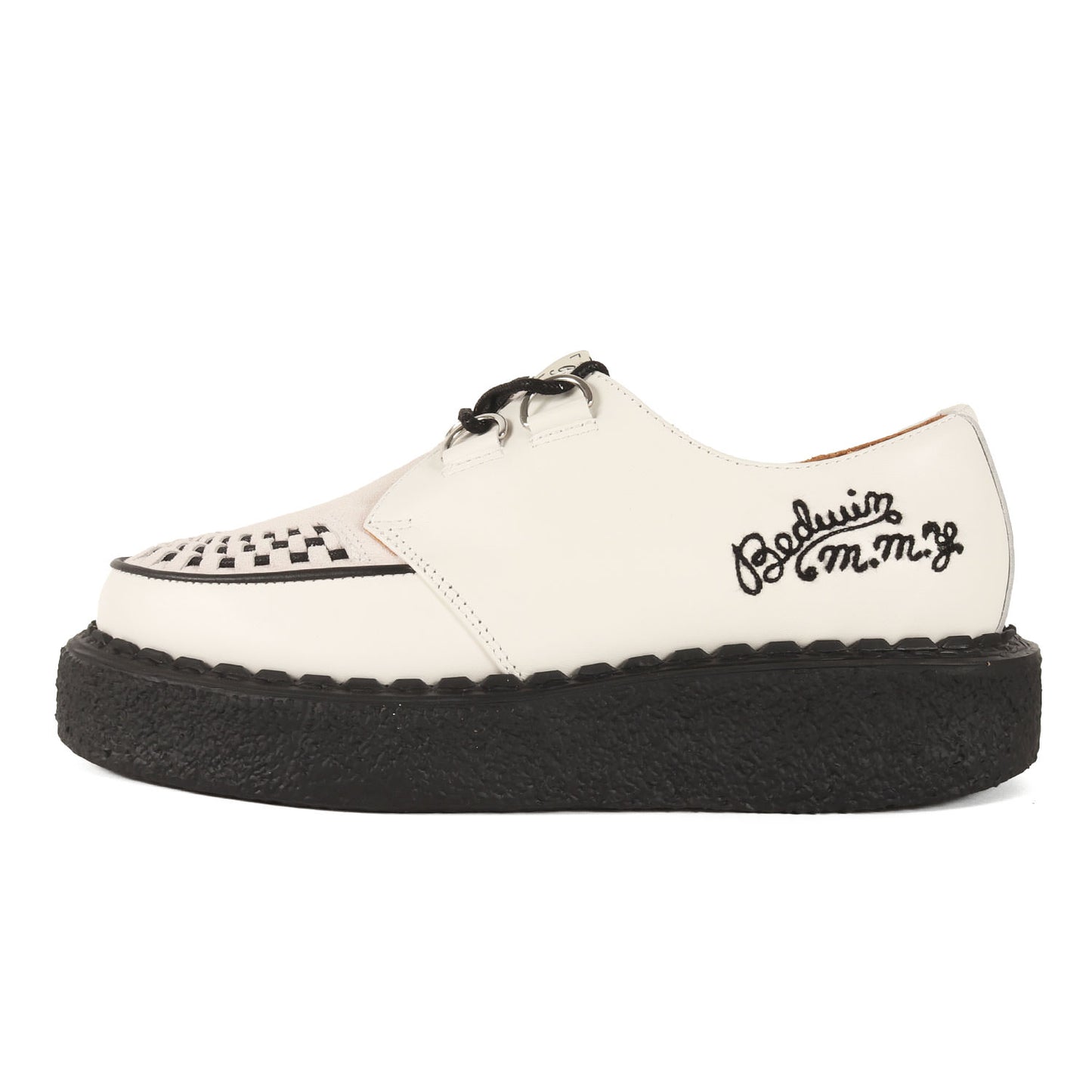 25AW × BEDWIN レザー インターレース シューズ (BEDWIN & THE MMY General Scale. DAVID Leather Inter Lace Shoes)