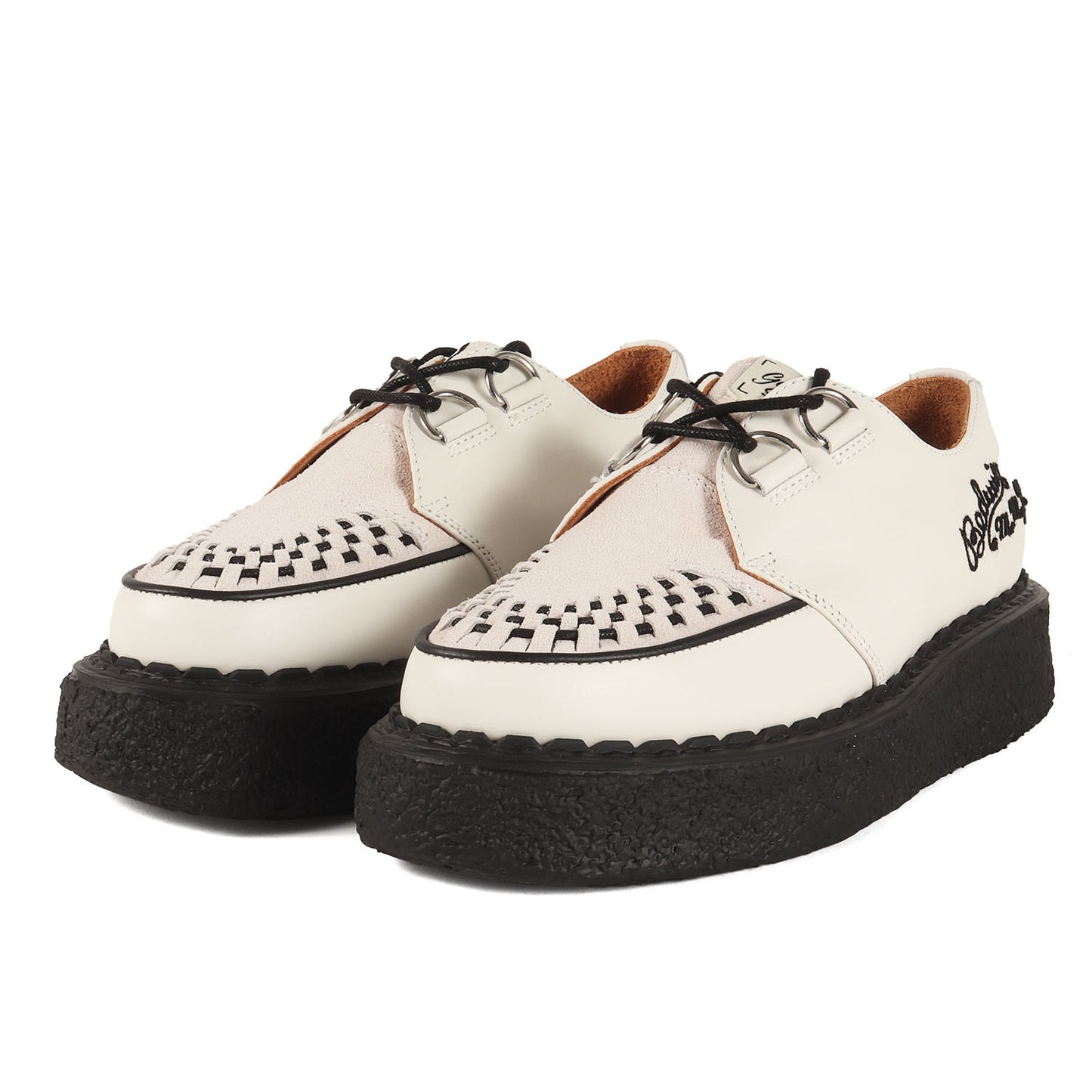 25AW × BEDWIN レザー インターレース シューズ (BEDWIN & THE MMY General Scale. DAVID Leather Inter Lace Shoes)