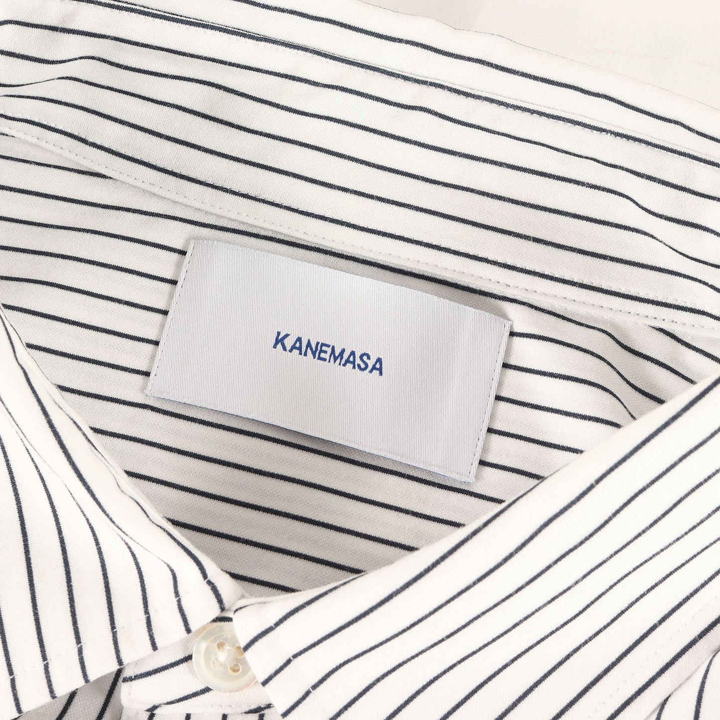 23SS ペンシルストライプ ジャージー ドレスシャツ (PENCIL STRIPE DRESS JERSEY SHIRT)