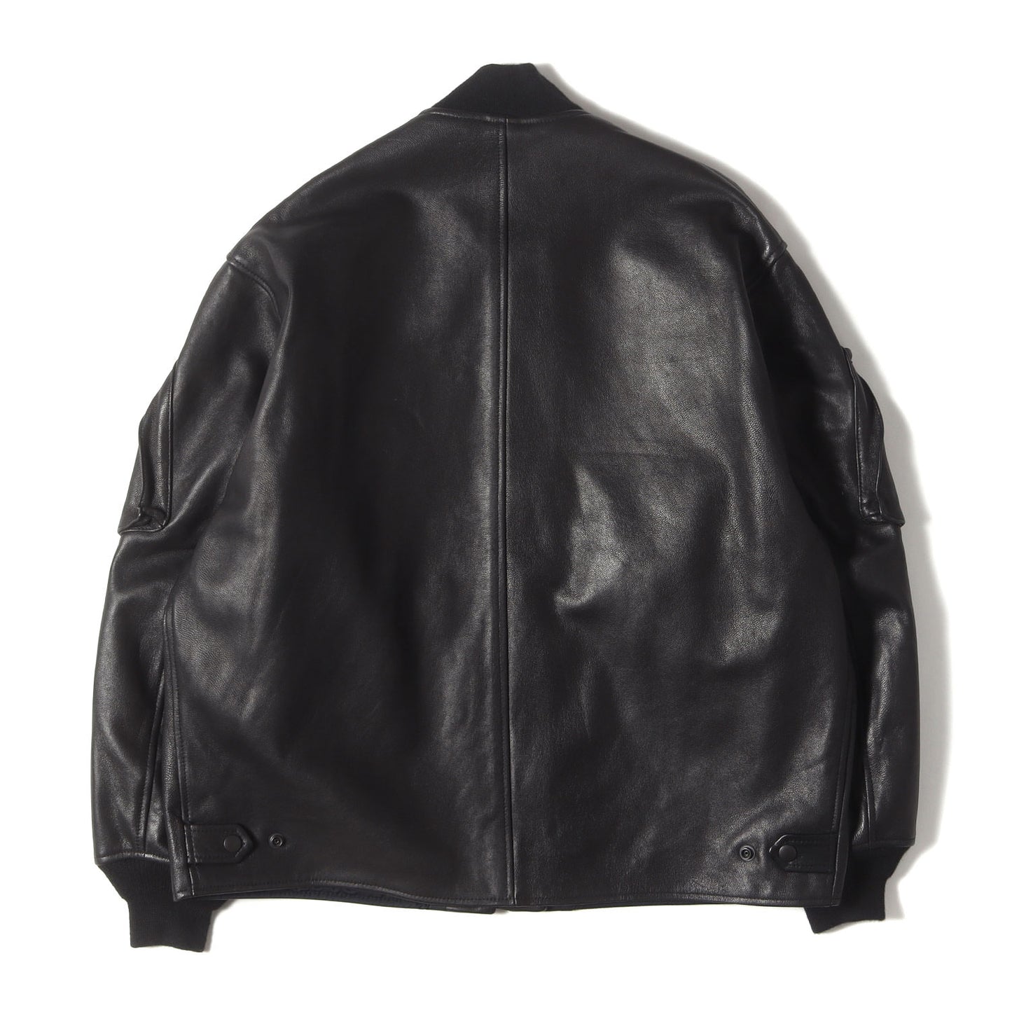 24AW ゴートレザー ミリタリー フライト ボンバー ジャケット (MIL Flight Jacket Leather) / BEAMS PLUS