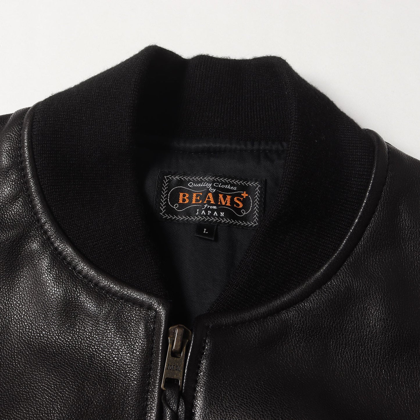 24AW ゴートレザー ミリタリー フライト ボンバー ジャケット (MIL Flight Jacket Leather) / BEAMS PLUS