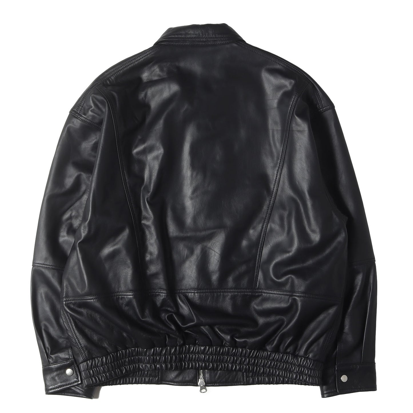 24AW ワイドフィット 4ポケット シープレザー ブルゾン
