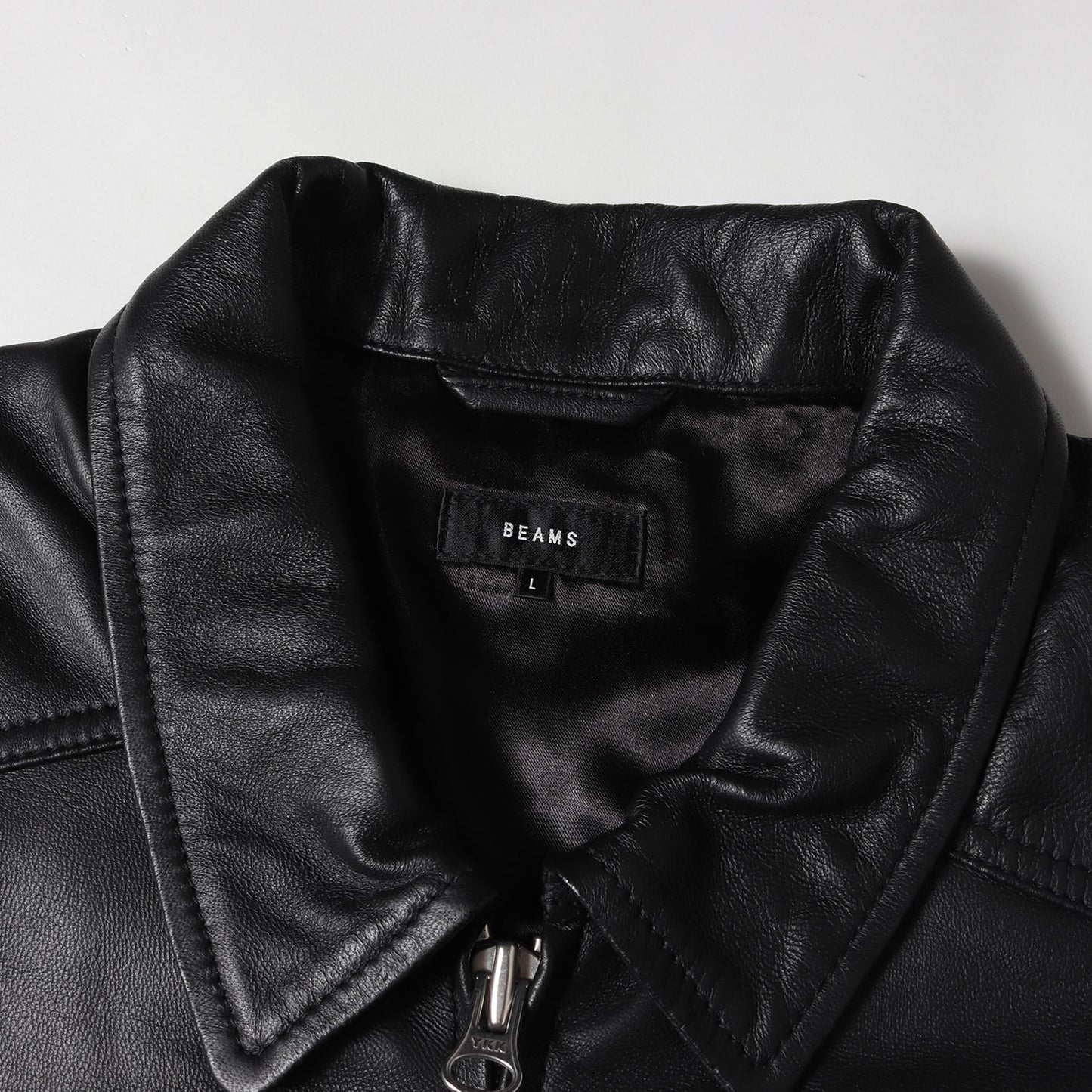 24AW ワイドフィット 4ポケット シープレザー ブルゾン