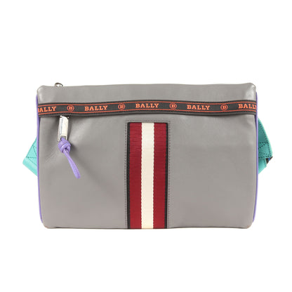 ロゴジャガード ショルダー レザー バッグ (HARVEY.MC)