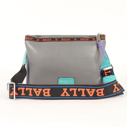 ロゴジャガード ショルダー レザー バッグ (HARVEY.MC)