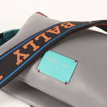 ロゴジャガード ショルダー レザー バッグ (HARVEY.MC)