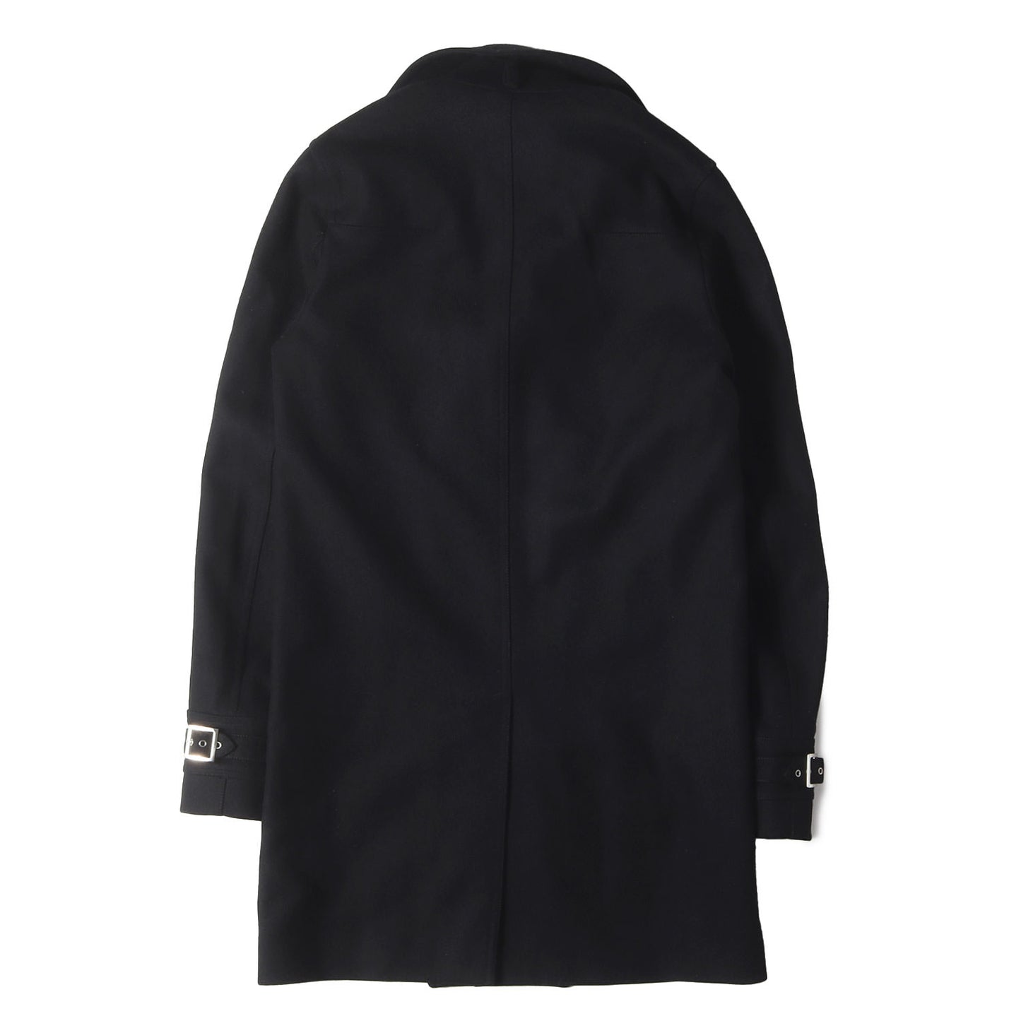 09AW KRIS VAN ASSCHE ダブルブレスト メルトン ピーコート