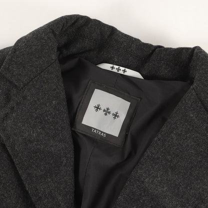 MELINI サキソニー カシミヤ混 ウール ダウンジャケット