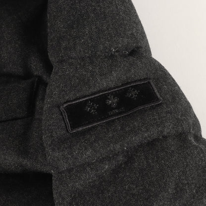 MELINI サキソニー カシミヤ混 ウール ダウンジャケット