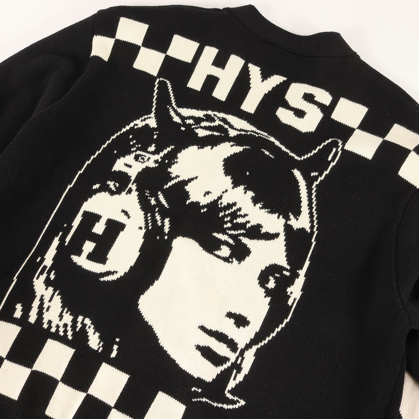 25SS IN THE STUDIO編込 カーディガン (02251ND01)