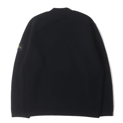 25AW モックネック ショルダージップ ニット セーター