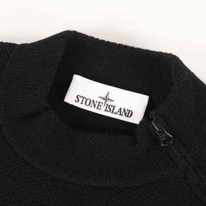 25AW モックネック ショルダージップ ニット セーター