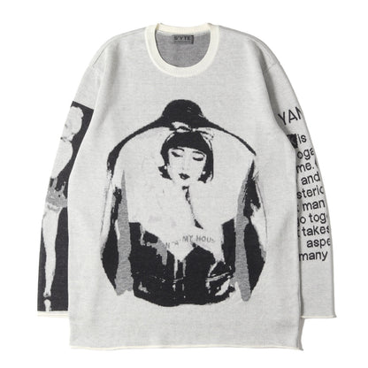 22AW × ツエムラサエコ COME ON A MY HOUSE ジャガード ニット セーター