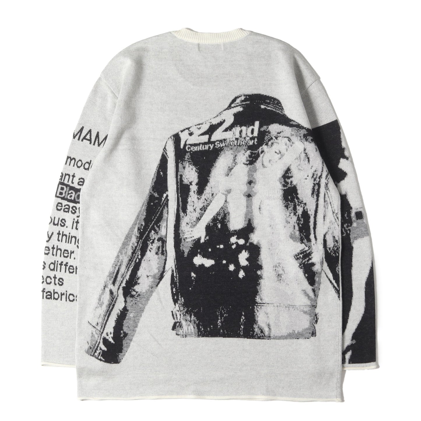 22AW × ツエムラサエコ COME ON A MY HOUSE ジャガード ニット セーター