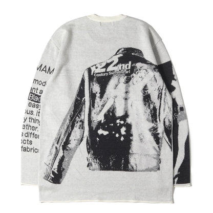 22AW × ツエムラサエコ COME ON A MY HOUSE ジャガード ニット セーター