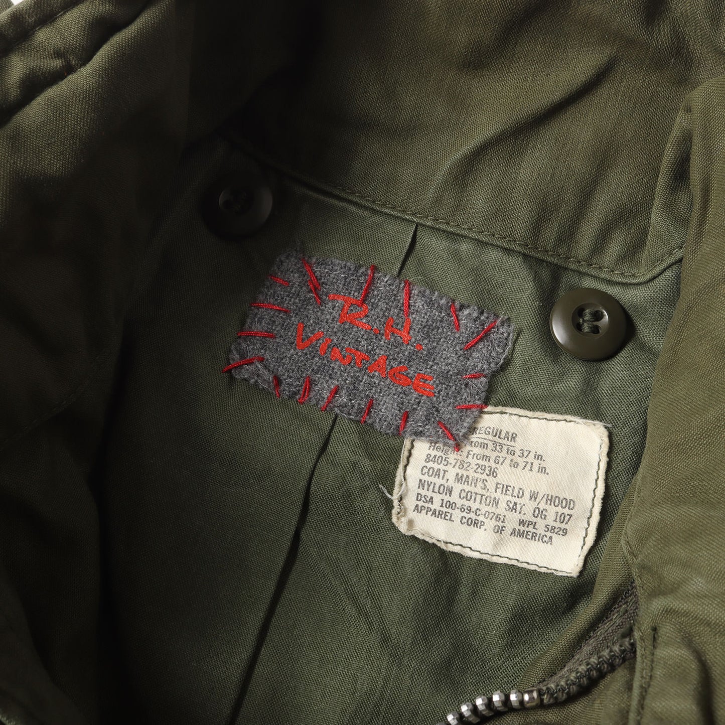 ヴィンテージ リメイク ミリタリー ジャケット