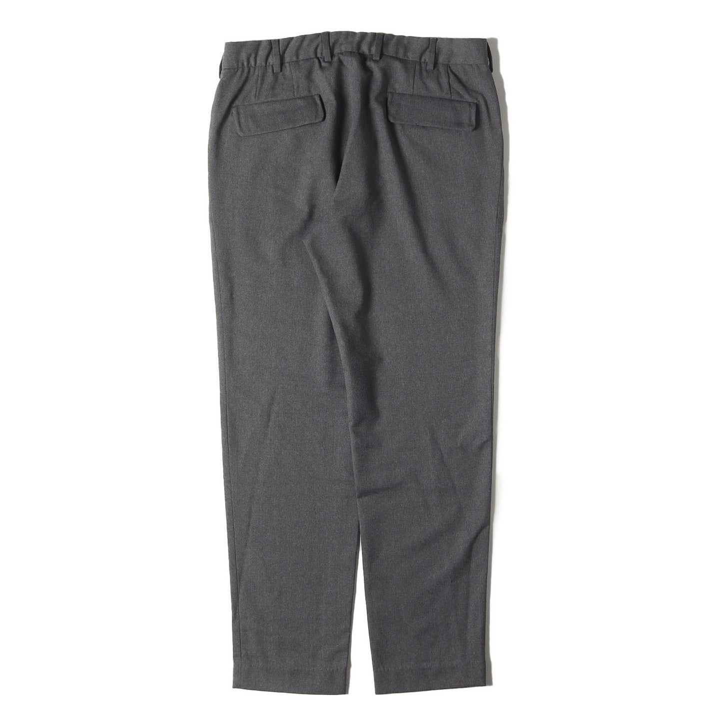 23SS テクノウォッシャブル ウール サキソニー トラウザー パンツ (Active LAMDA ノープリーツ スラックス)