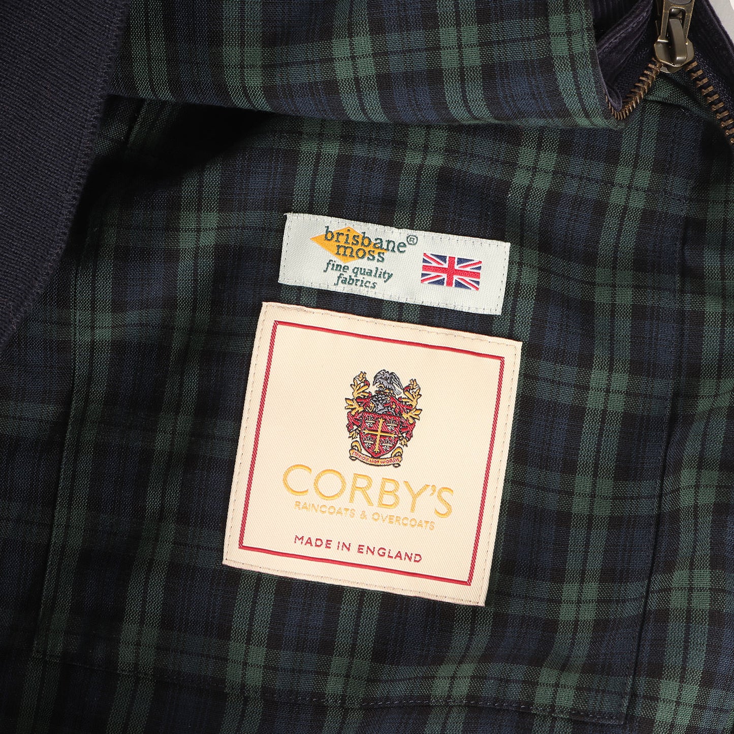24AW × CORBYS ストレッチ コーデュロイ ハリントン ジャケット / MADE IN ENGLAND