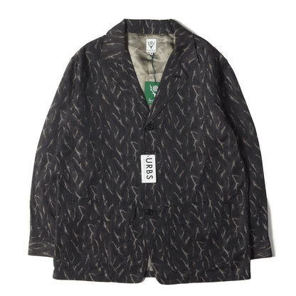 25SS ジオメトリック ジャガード 3B ジャケット (Pen Jacket Deer Horn Camo Jacquard)