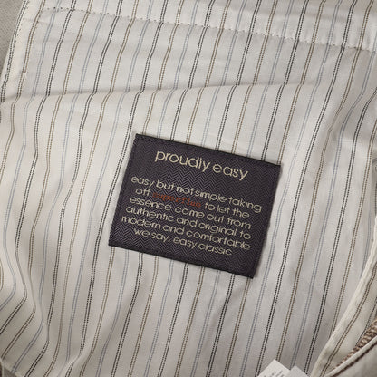 メランジ スリム ストレート ストレッチ スラックス (PANTALONE CHINO)