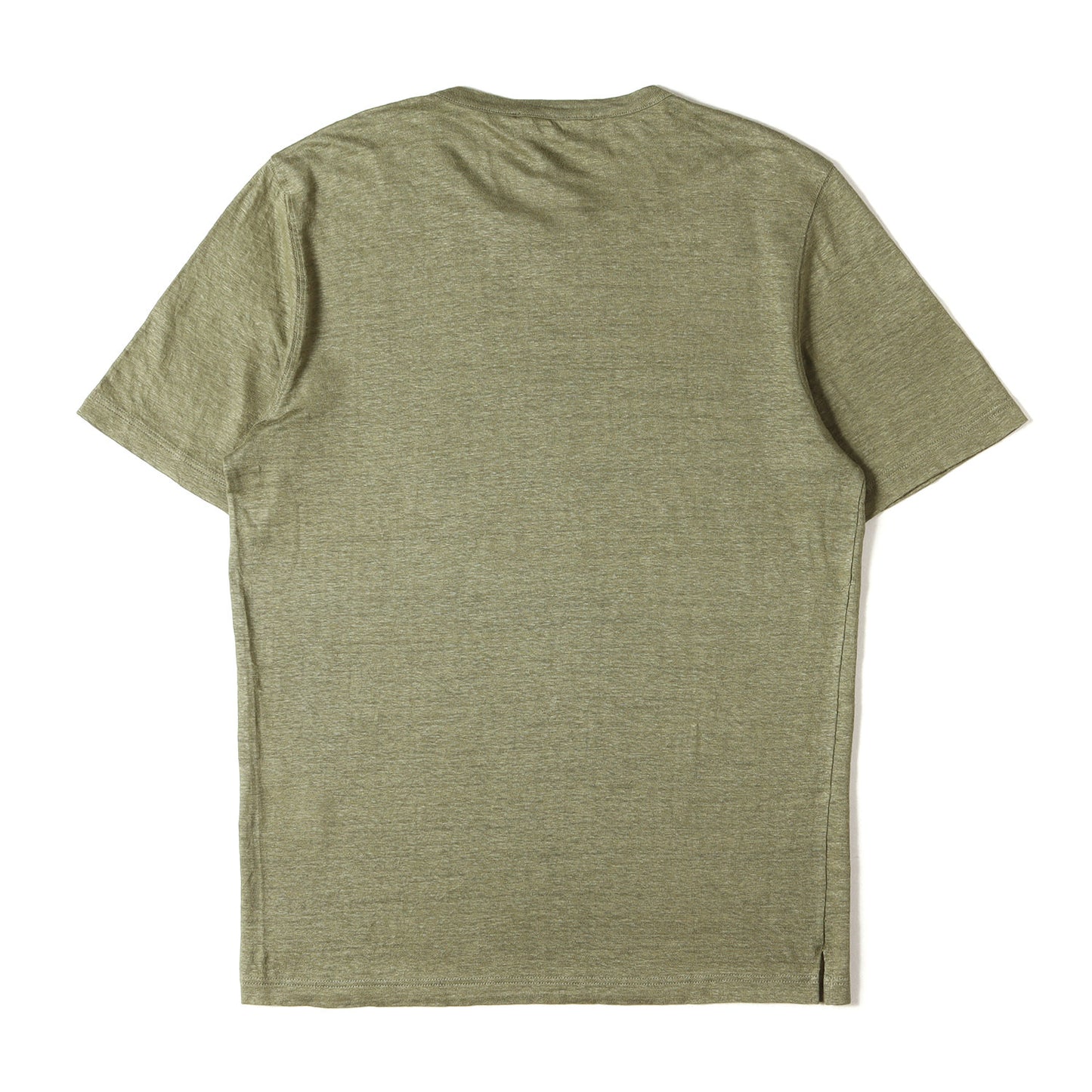 現行タグ メランジ リネン ニット Tシャツ