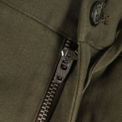 22AW ワンタック テーパード ストレッチ ピーチスキン スラックス (MASACCIO/M1) / MADE IN ITALY