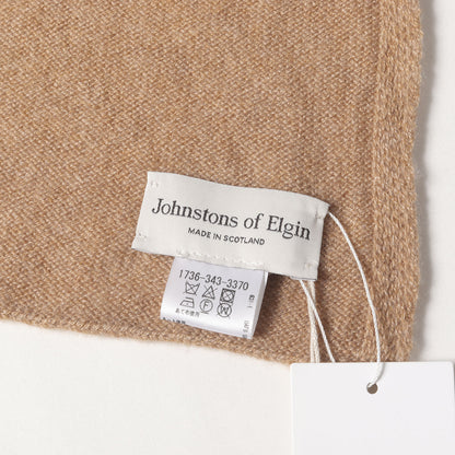 24AW カシミヤ ニット マフラー / MADE IN SCOTLAND