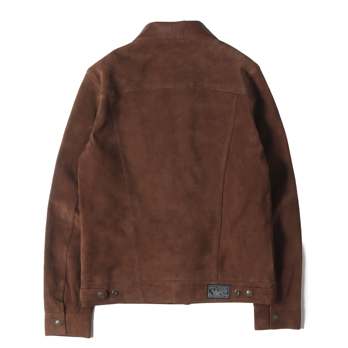 ラムスエード ウエスタンジャケット