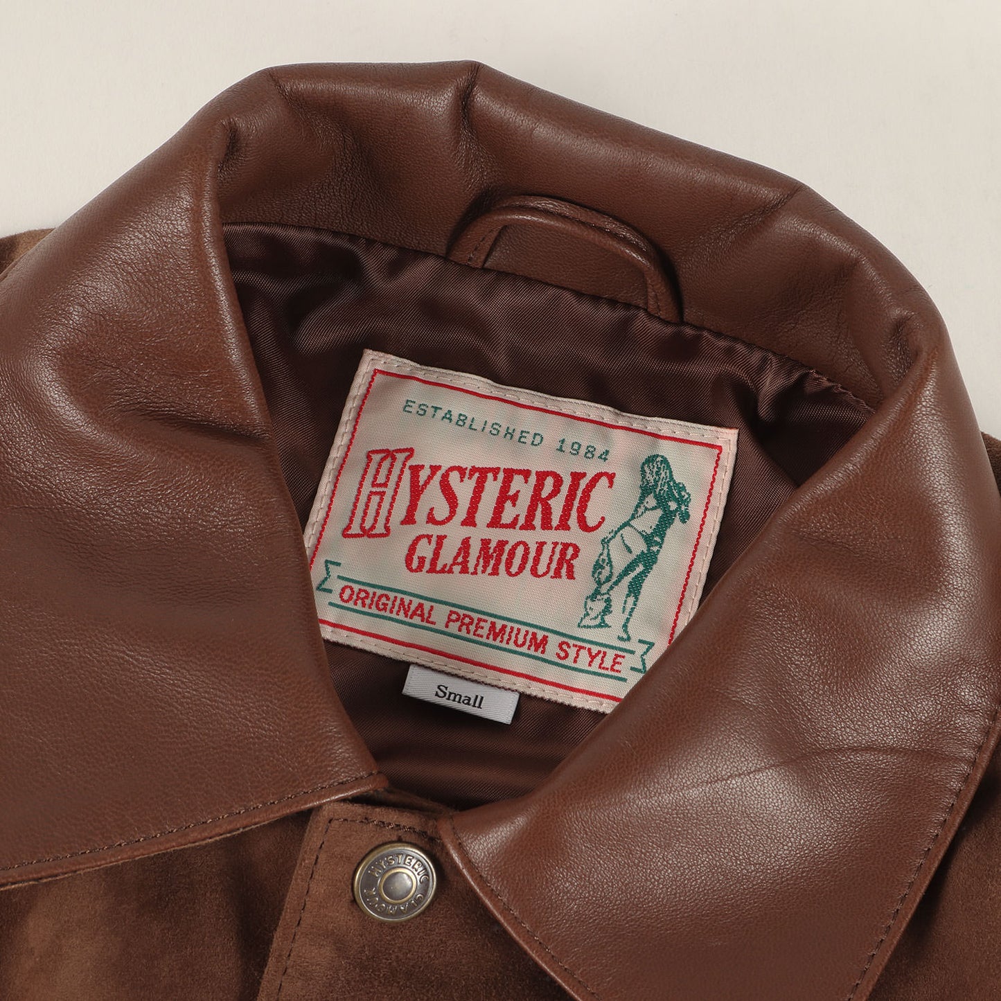 ラムスエード ウエスタンジャケット