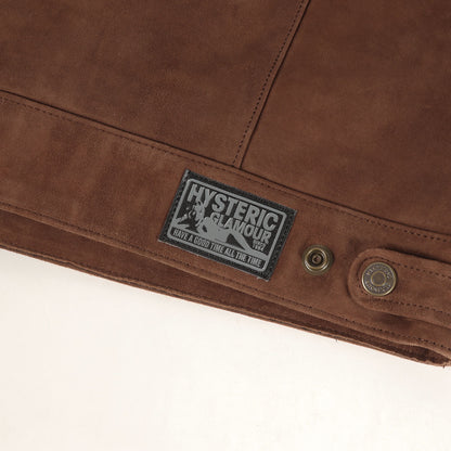 ラムスエード ウエスタンジャケット