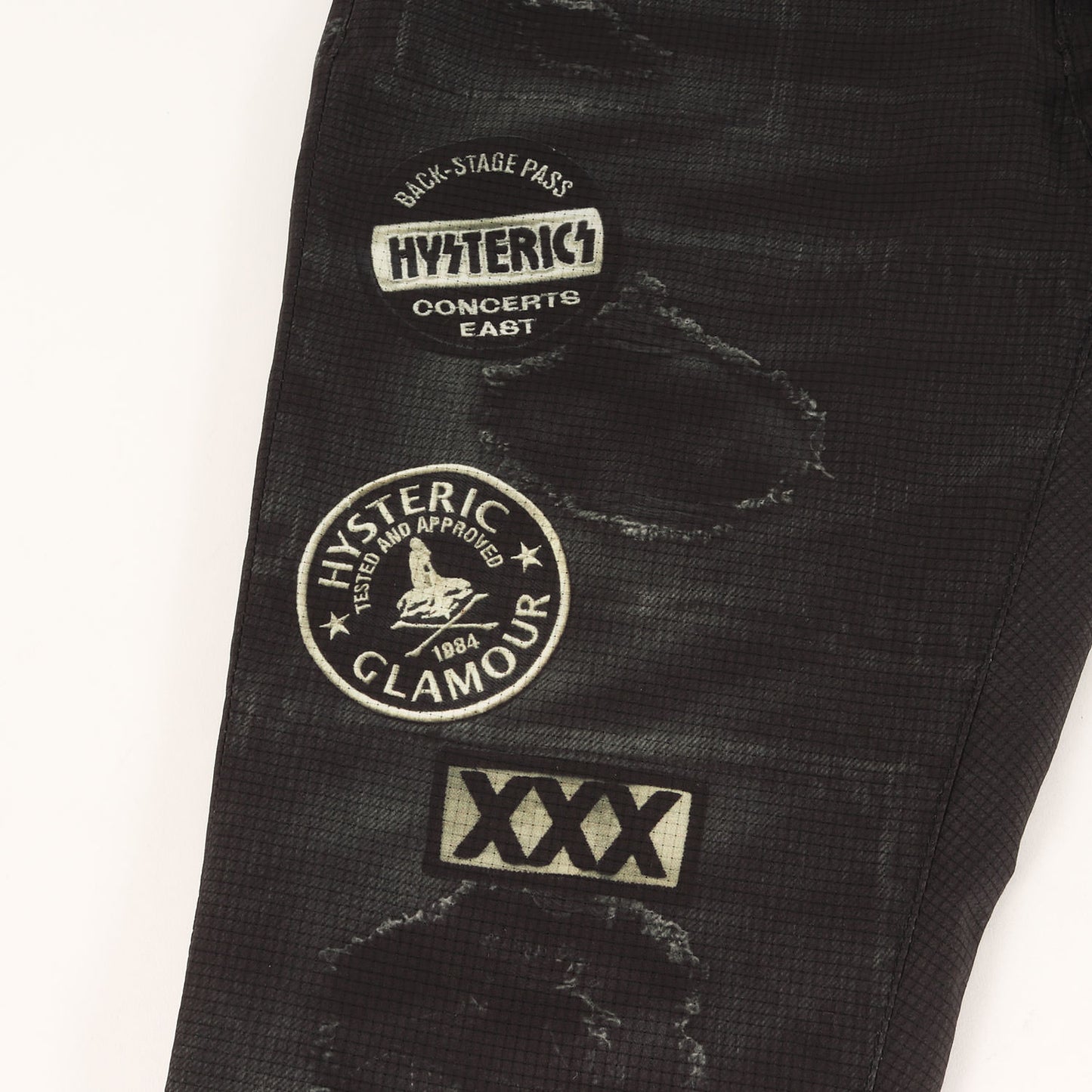 HG PATCH DENIM スリムパンツ
