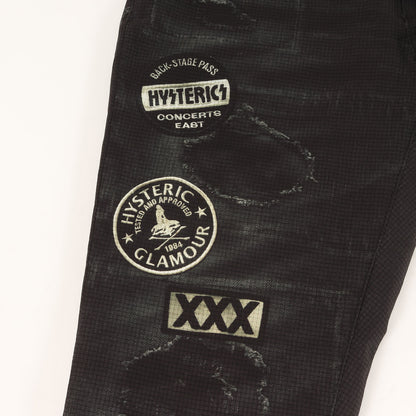 HG PATCH DENIM スリムパンツ