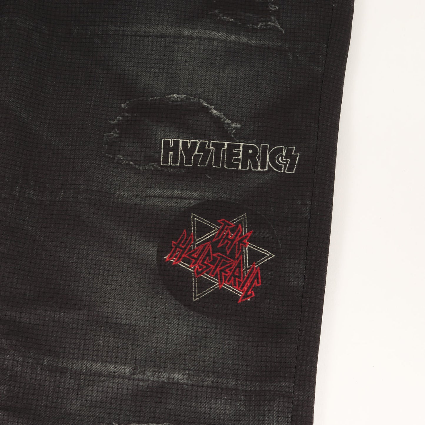 HG PATCH DENIM スリムパンツ
